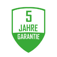 5 Jahre Garantie Badge