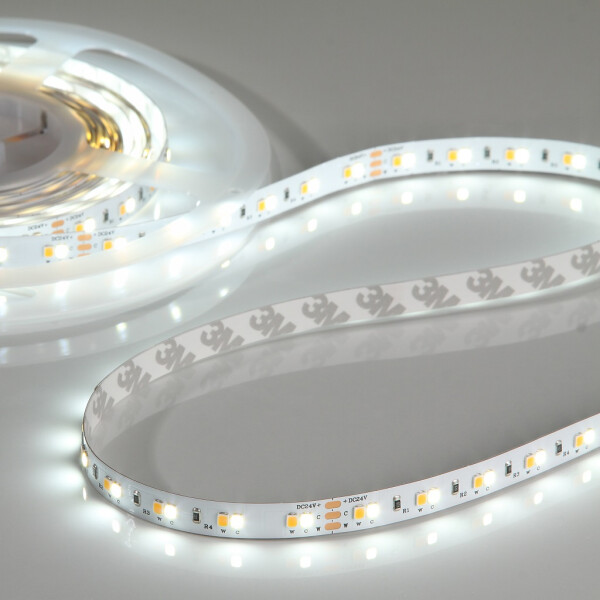 Flex Stripe 24V, 19.2W, 2700K/6000K, CRI90, 60LED, IP20, 10mm