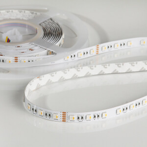 Flex Stripe 24V, 19.2W, RGBW/2700K, CRI90, 60LED, IP20, 12mm