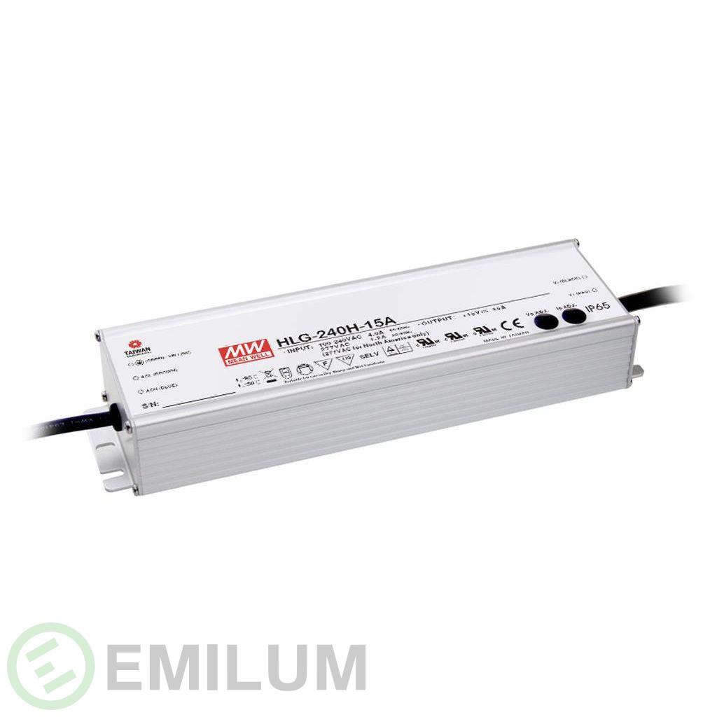 HLG-240H-24A LED-Treiber, LED-Trafo Konstantspannung,...