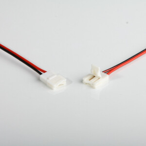 LED Stripe 15cm- Anschlusskabel, 10Stk., 2-polig, 10mm
