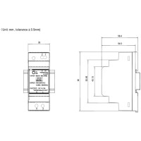 HDR-30-24 Hutschienen-Netzteil (DIN-Rail) Konstantspannung, 36 W 0 - 1,5 A 24 V/DC PFC