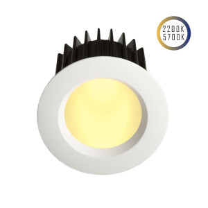 LED-Spot 24V, 8W, 2200K/5700K, CRI90 (Tuneable White, CCT)