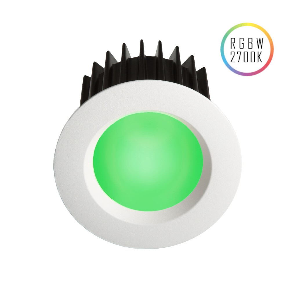 LED-Spot 24V, 8W, RGBW/2700K, CRI90