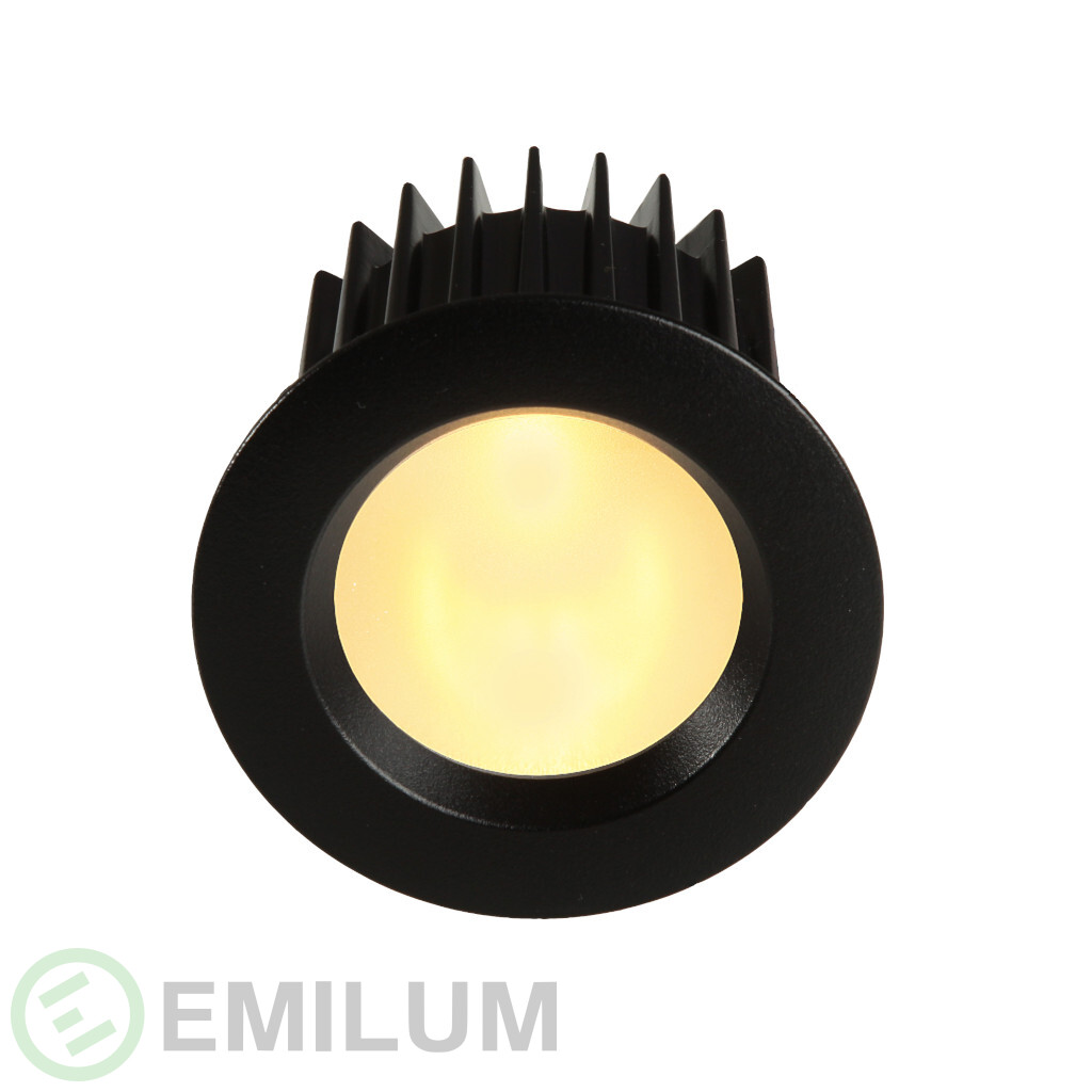 LED-Spot 24V, 8W, 2200K/5700K, CRI90 Schwarz (Tuneable...