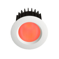 LED-Spot 24V, 8W, RGBW/2700K, CRI90 Weiß