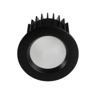 LED-Spot 24V, 8W, RGBW/2700K, CRI90 Schwarz