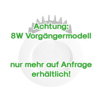 LED-Spot 24V, 8W, RGBW/2700K, CRI90 Schwarz