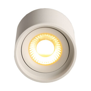 LED Ceiling Spot 24V, 8W, 2200K/5700K, CRI90 (Tuneable White, CCT) Weiß