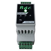 LED-PWM-Dimmer, 4-Kanal, DMX/RDM, 12-24V, 300W (150W @12V)