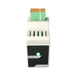 DMX, RS485, 4-Port Splitter (Booster) Unidirektional