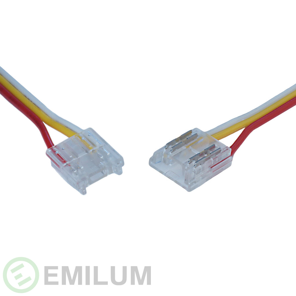 COB CCT LED-Streifen 15cm-Anschlusskabel, 3-polig, 10mm