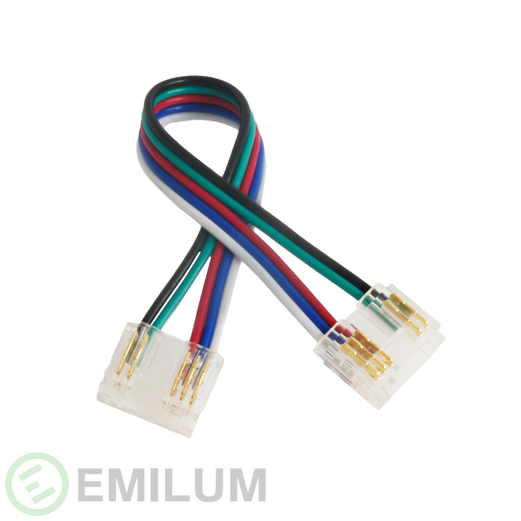 5-poliger LED-Verbinder mit Kabel für RGBW COB Streifen