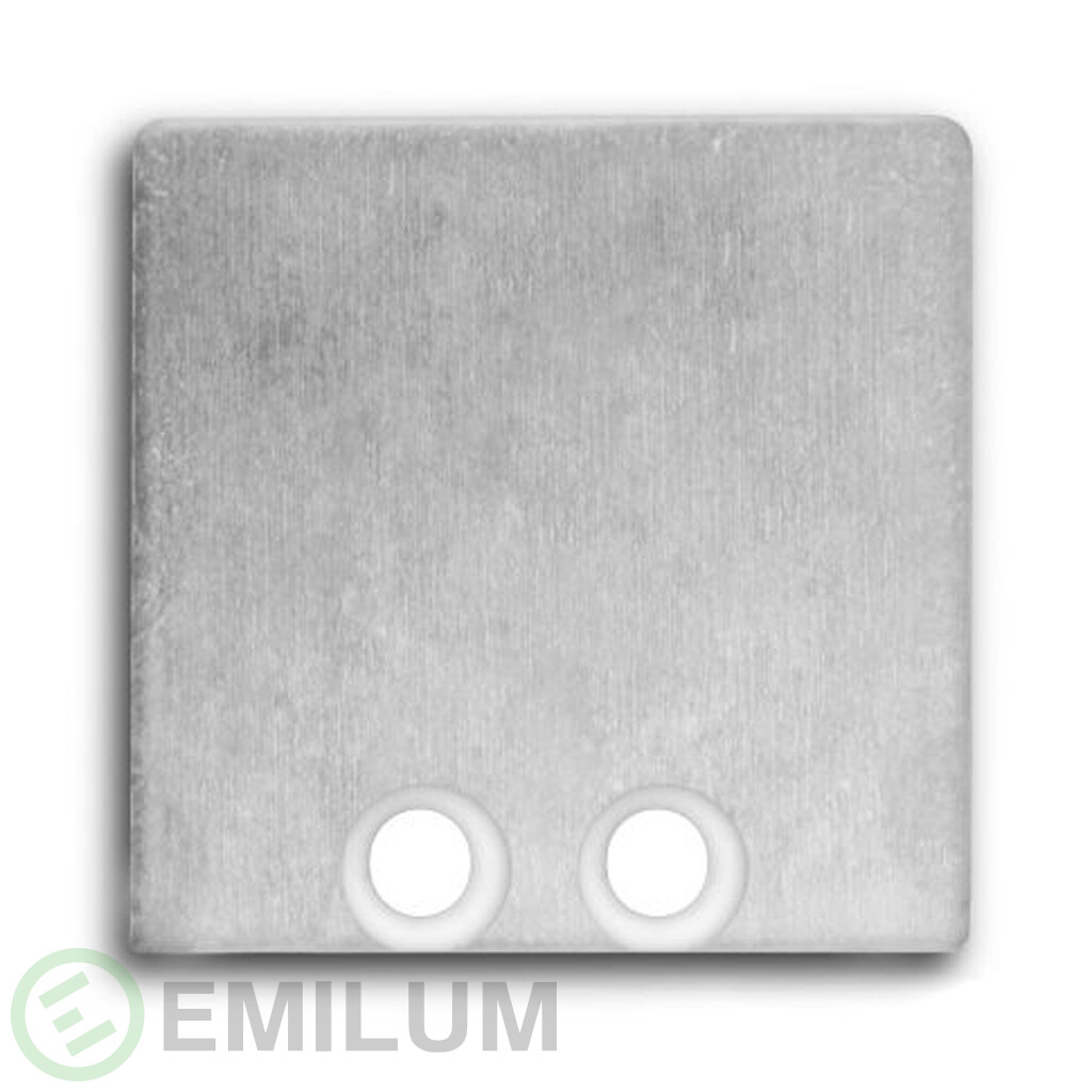 Endkappe E58 Aluminium für Profil PN8