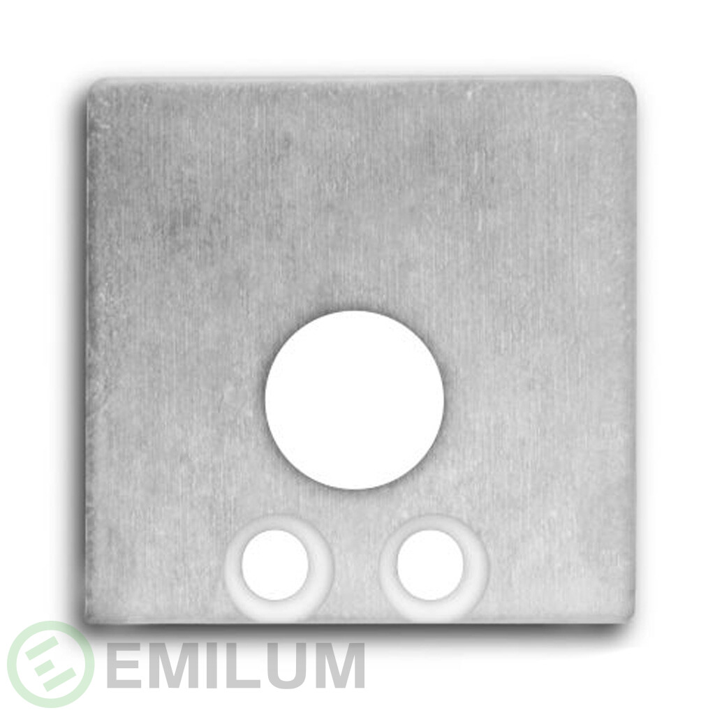 Endkappe E59 Aluminium für Profil PN8 mit...