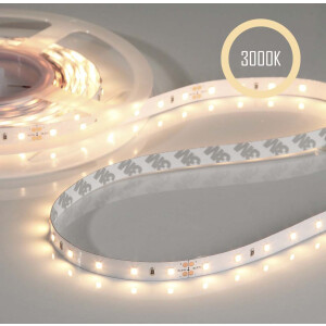 Flex Stripe 24V, 14.4W, 3000K, CRI90, 60LED, IP20, 10mm