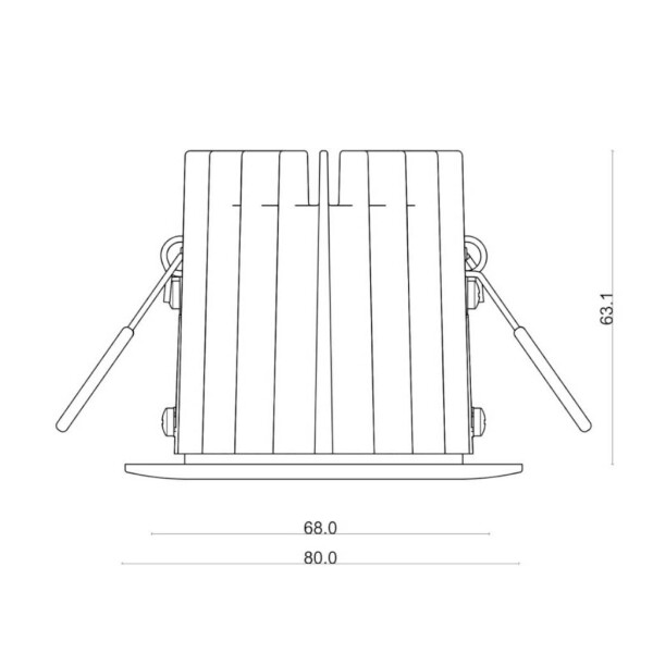 LED Spotlight 24V, 10W, 3000K, CRI90