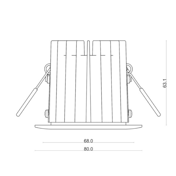 LED-Spot 24V, 10W, 2200K/5700K, CRI90 (Tuneable White, CCT)