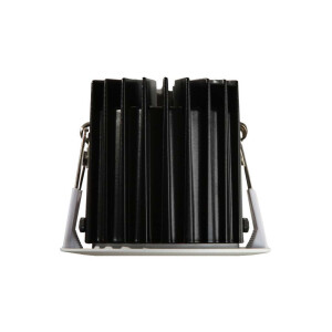 LED-Spot 24V, 10W, RGBW/2700K, CRI90 Schwarz