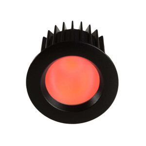 LED-Spot 24V, 10W, RGBW/2700K, CRI90 Schwarz