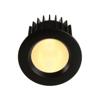 LED-Spot 24V, 10W, RGBW/2700K, CRI90 Schwarz