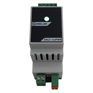 LED-PWM-Dimmer, 4-Channel, DALI DT6, 12-24V, 300W (150W...