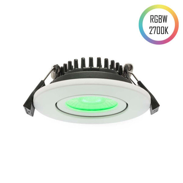 RGBW Spot mit 5 verschiedenen Fronten