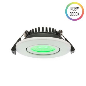 LED-Swing Spot 24V, 5W, RGBW/3000K, CRI90